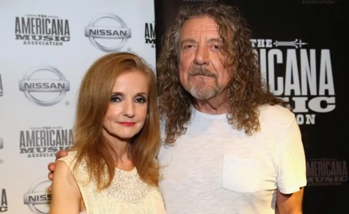 robert plant wife