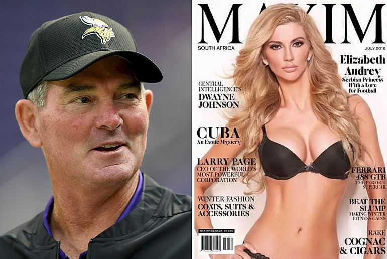 mike zimmer new wife