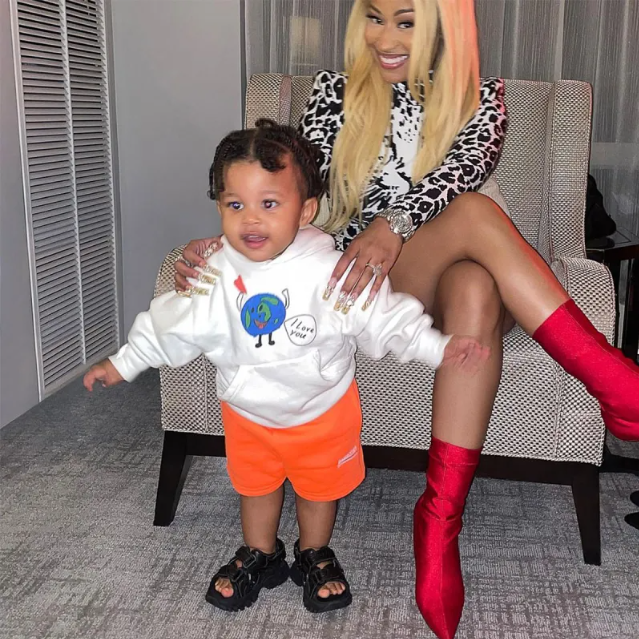 nicki minaj son age